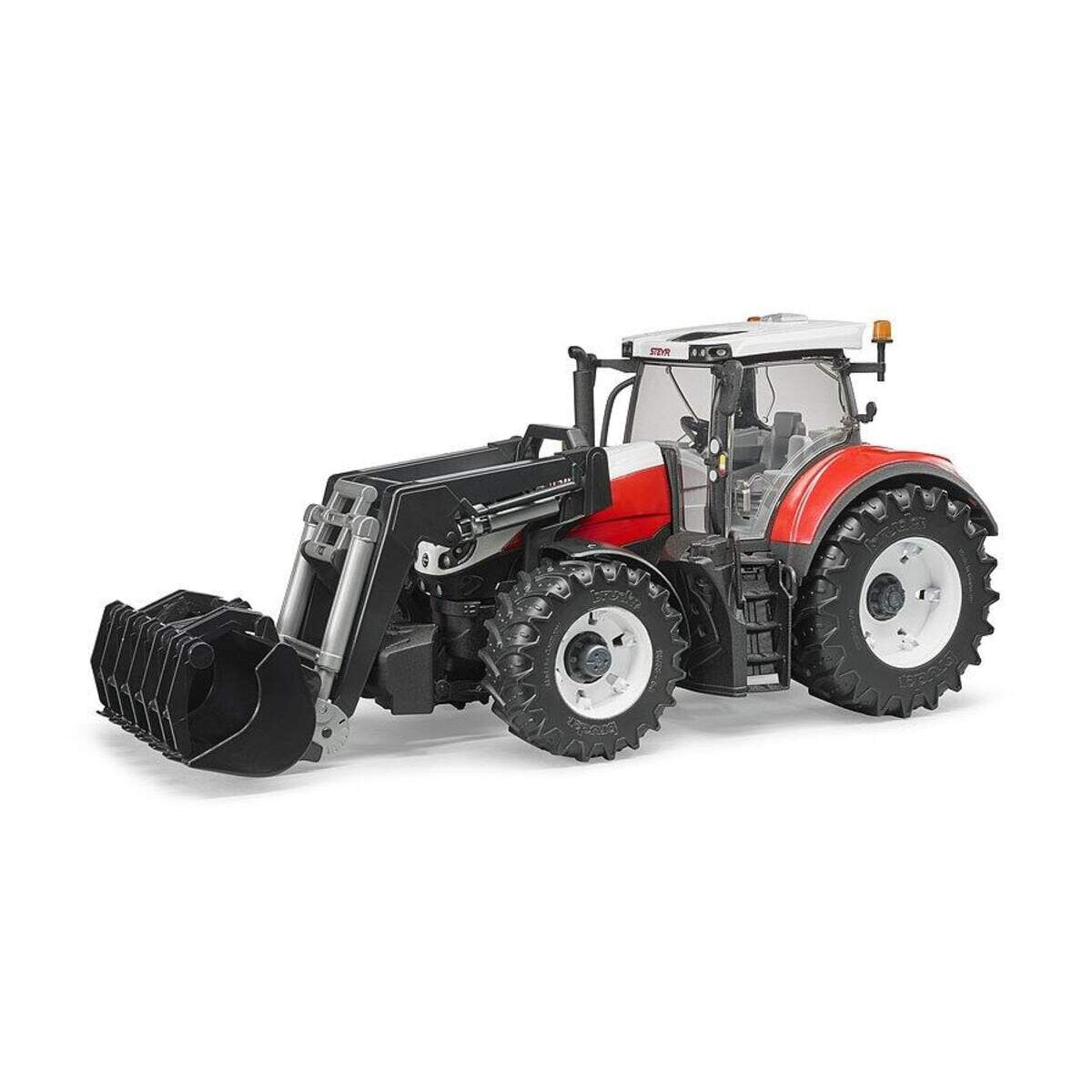 BRUDER® 03181 Steyr 6300 Terrus CVT mit Frontlader