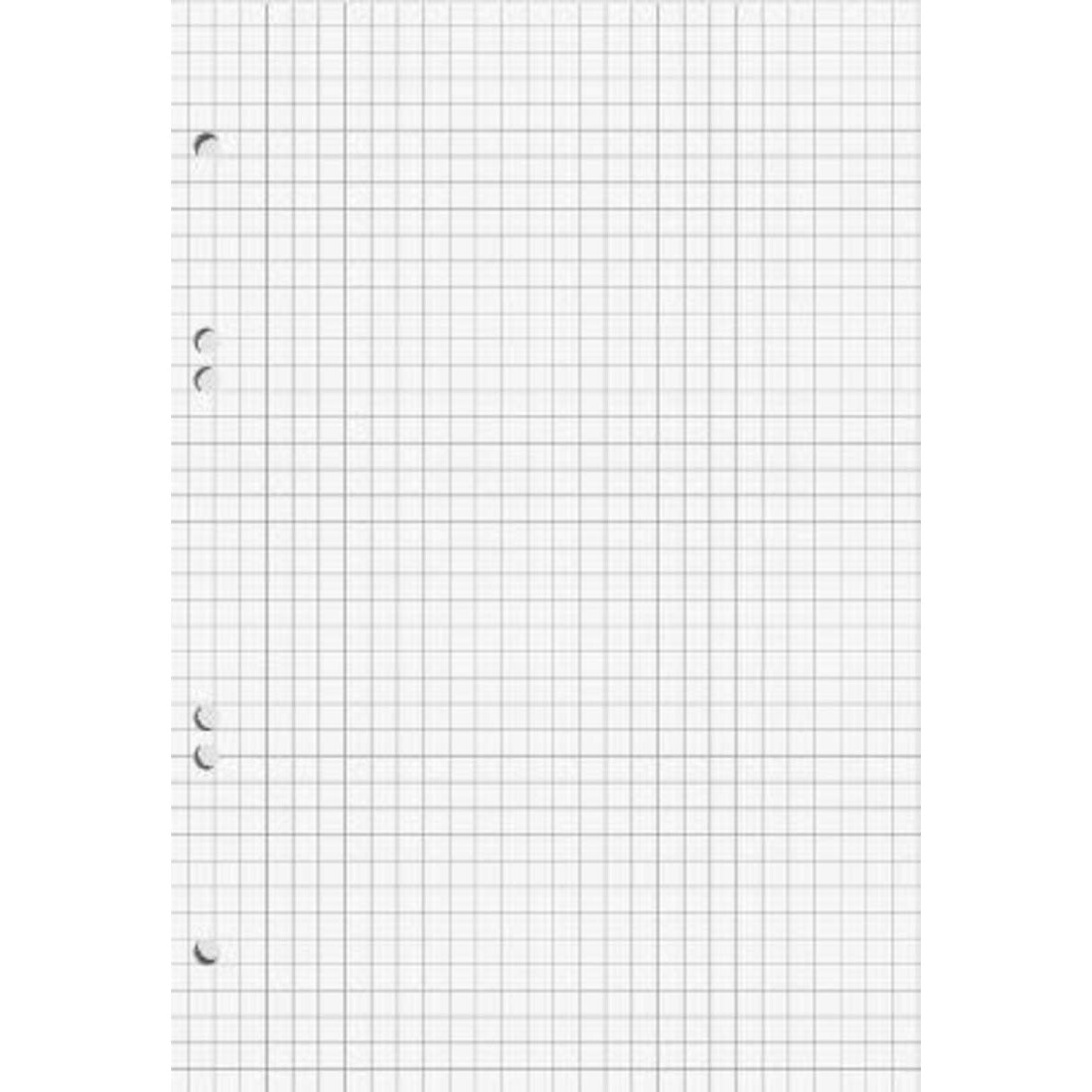 BRUNNEN Collegeblock Student, A5, 80 Blatt, gelocht, kariert