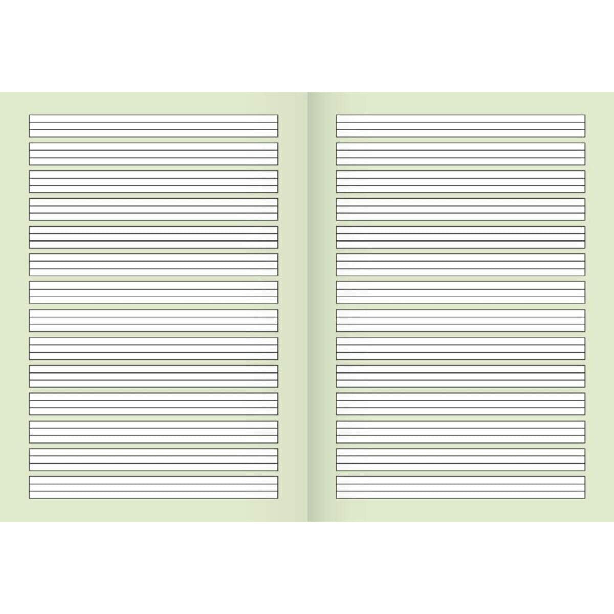 BRUNNEN Schulheft A4, liniert, Lineatur 1, 32 Blatt
