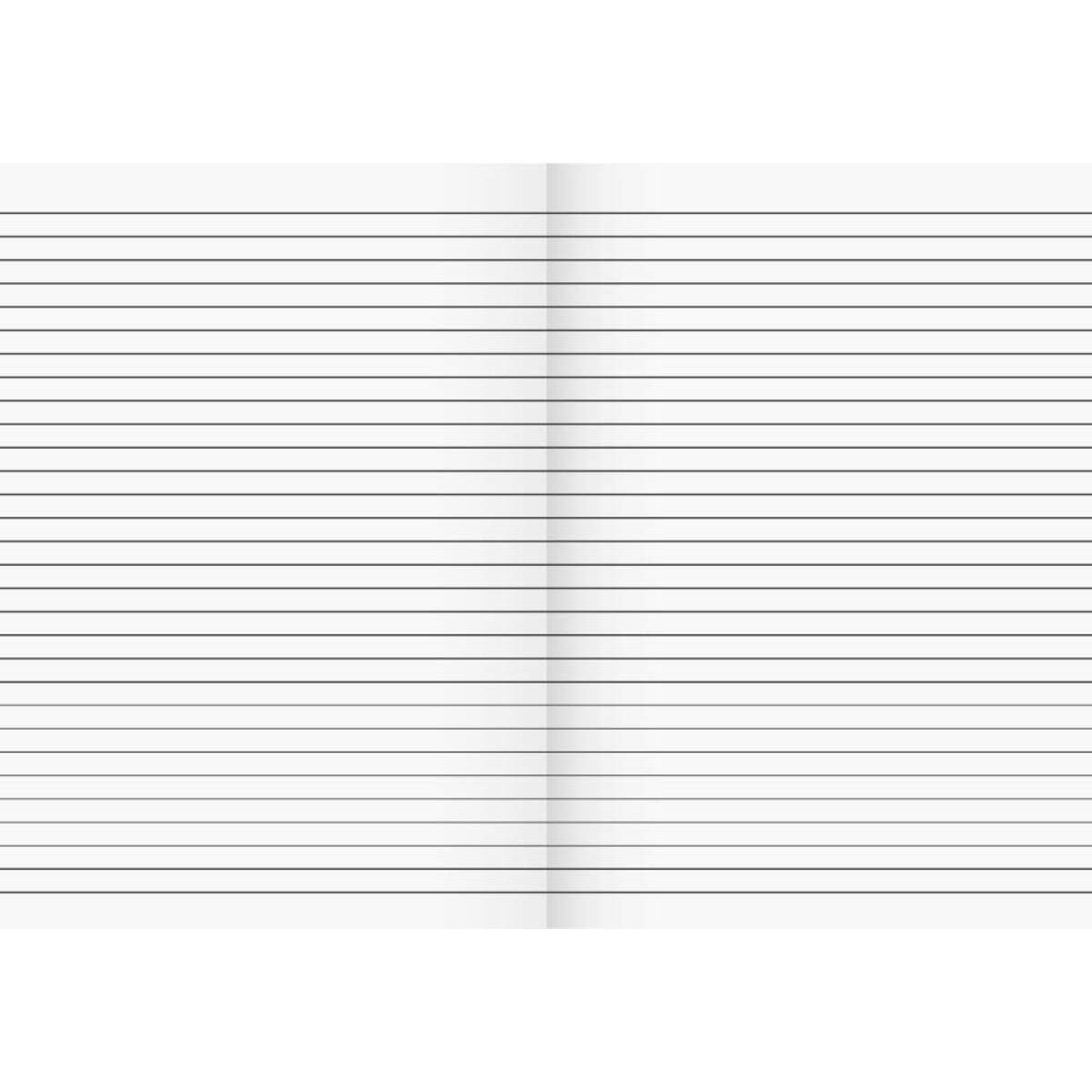 BRUNNEN Schulheft A4, liniert, Lineatur 21, 32 Blatt