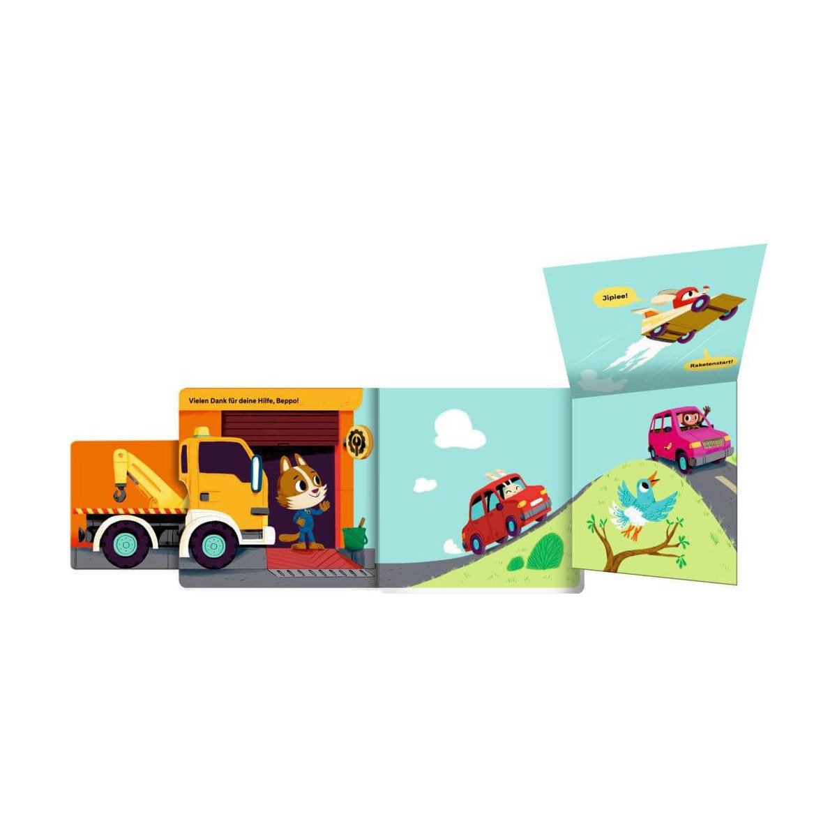 Coppenrath Verlag Beppo in der Autowerkstatt