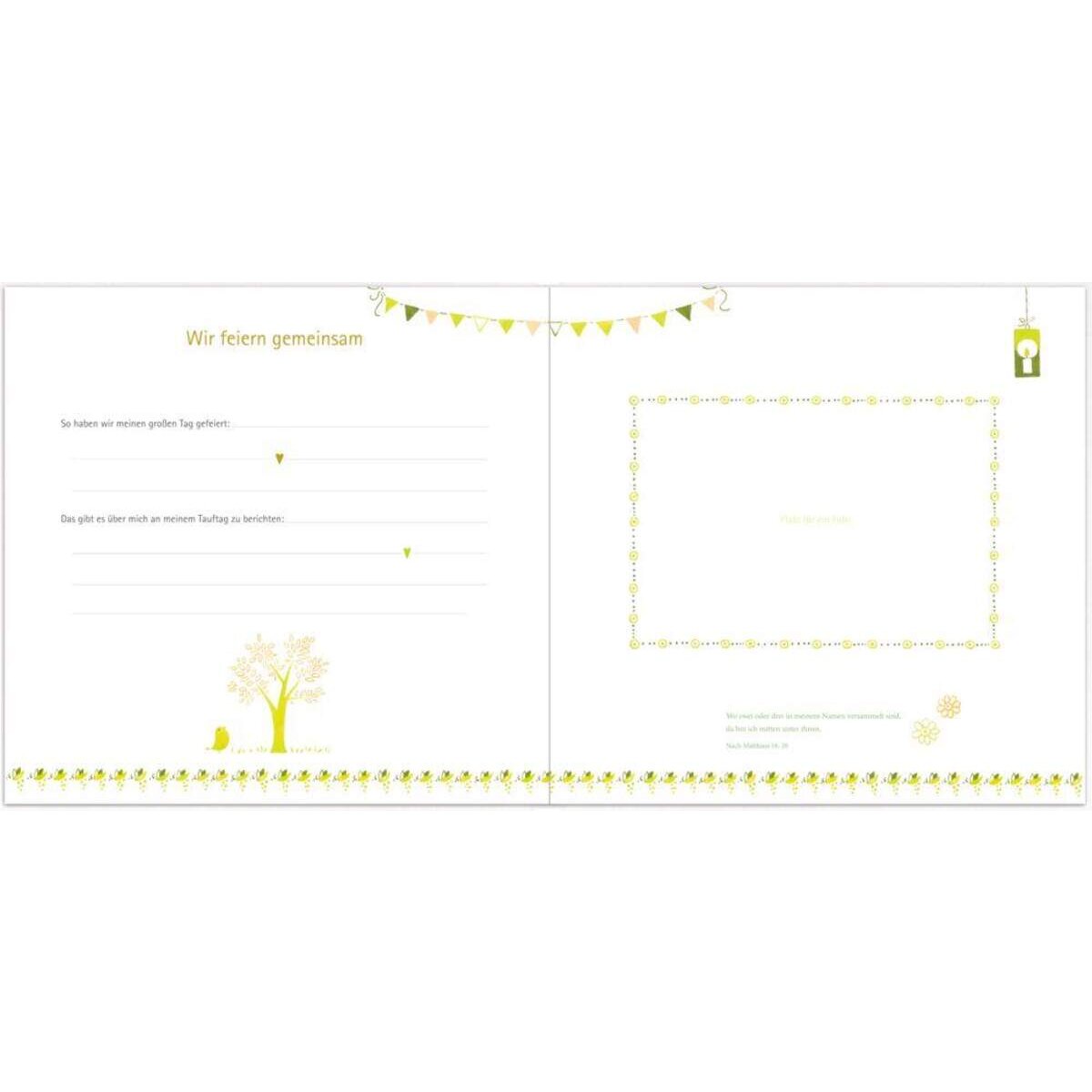 Coppenrath Verlag Eintragalbum Meine Taufe