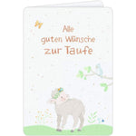 Coppenrath Verlag Grußkarte Alle guten Wünsche zur Taufe (Schäfchen)