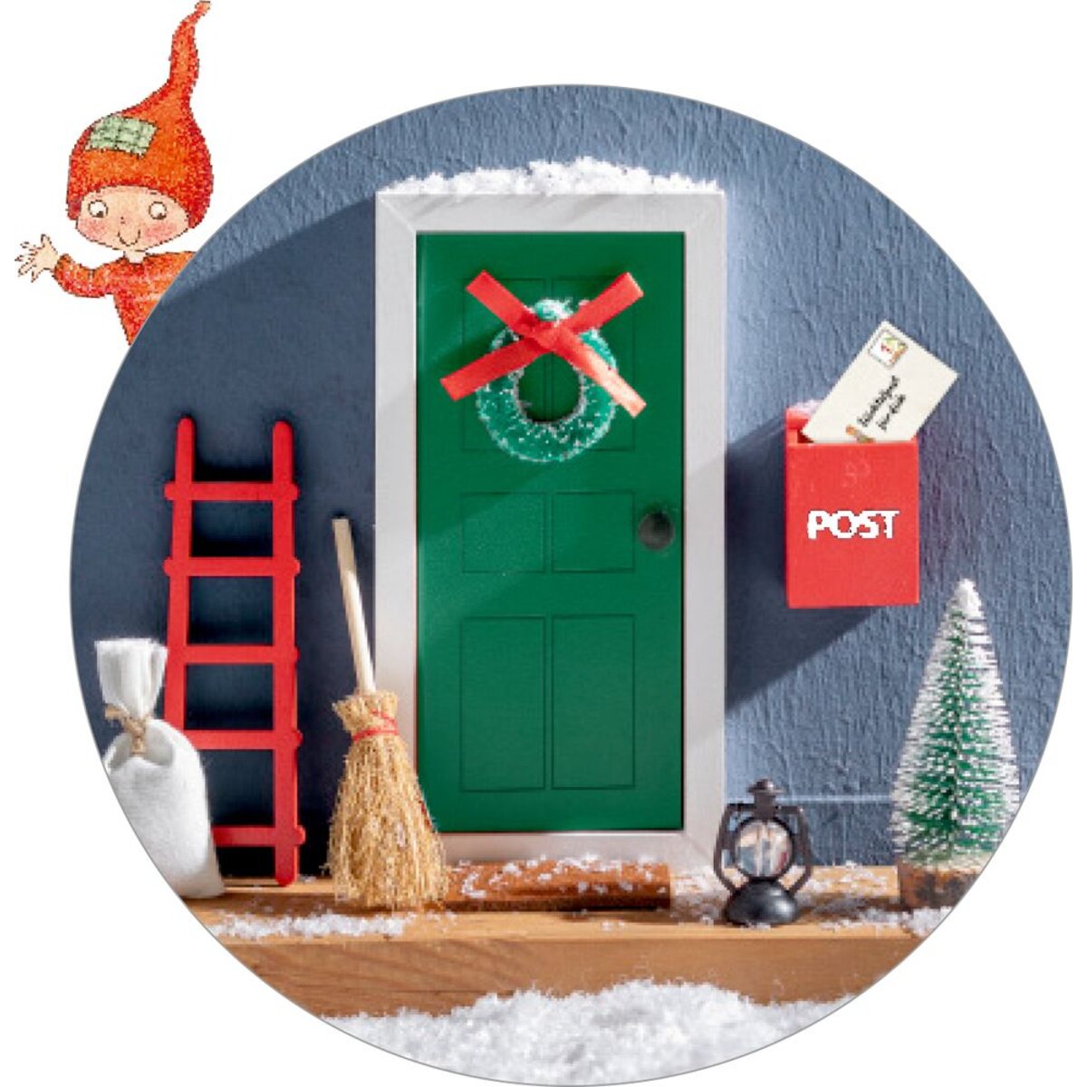 Coppenrath Verlag Mein Wichteltür-Adventskalender, Mitmachkalender 24er-Set