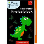 Coppenrath Verlag Meine ersten Kratzelbilder (Mini-Künstler), 1 Stück, 4-fach sortiert