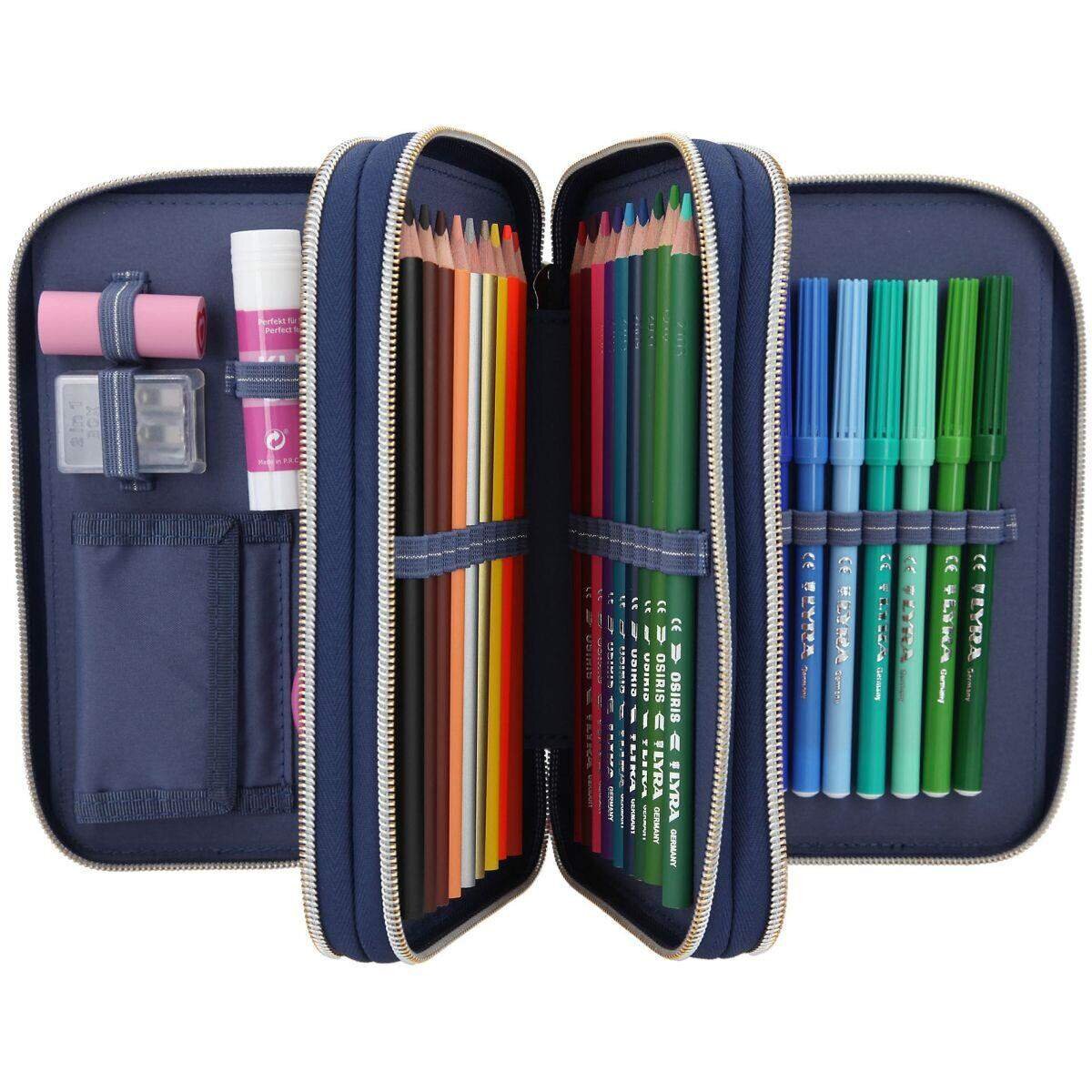 Depesche Fantasy Model 3-fach Federtasche LED MOONLIGHT