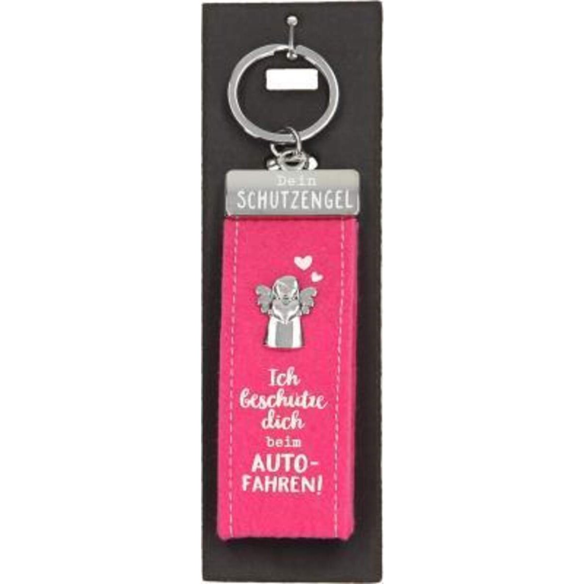 Depesche Schutzengel Glücksfilz Schlüsselanhänger