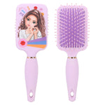 Depesche TOPModel Haarbürste Paddle Brush Small, 1 Stück, 3-Fach sortiert
