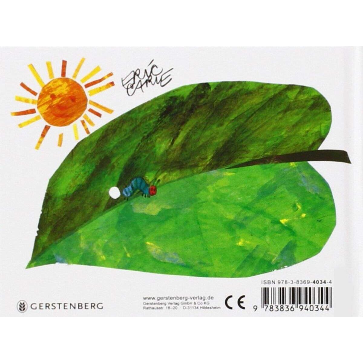 Gerstenberg Eric Carle - Die kleine Raupe Nimmersatt