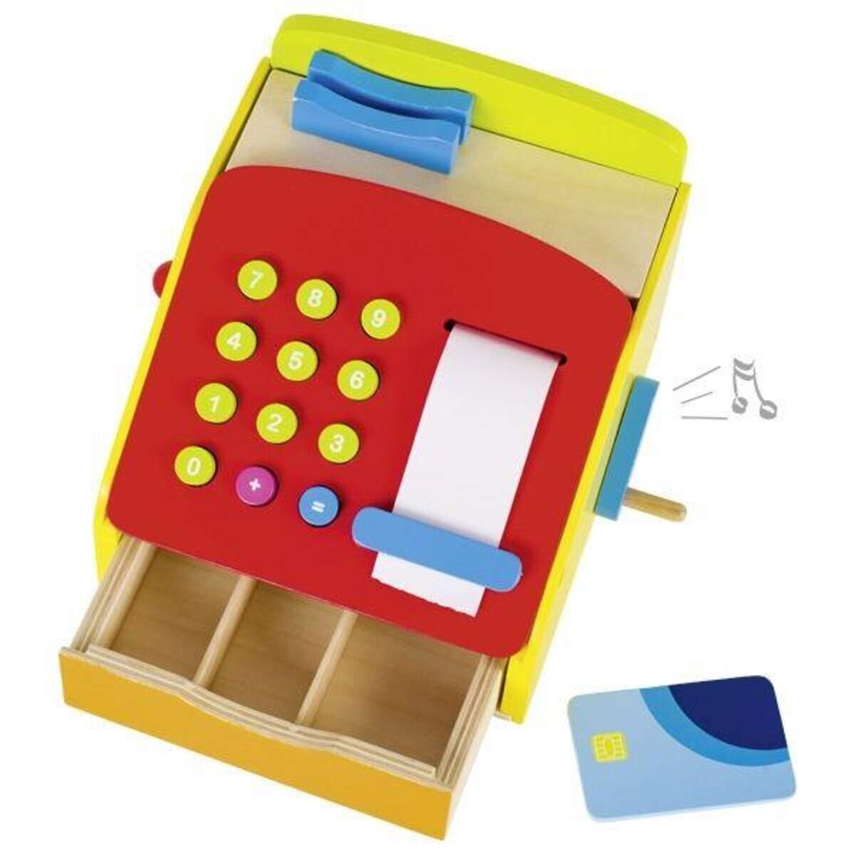 goki Kaufmannsladenkasse mit Kurbel und Klingel
