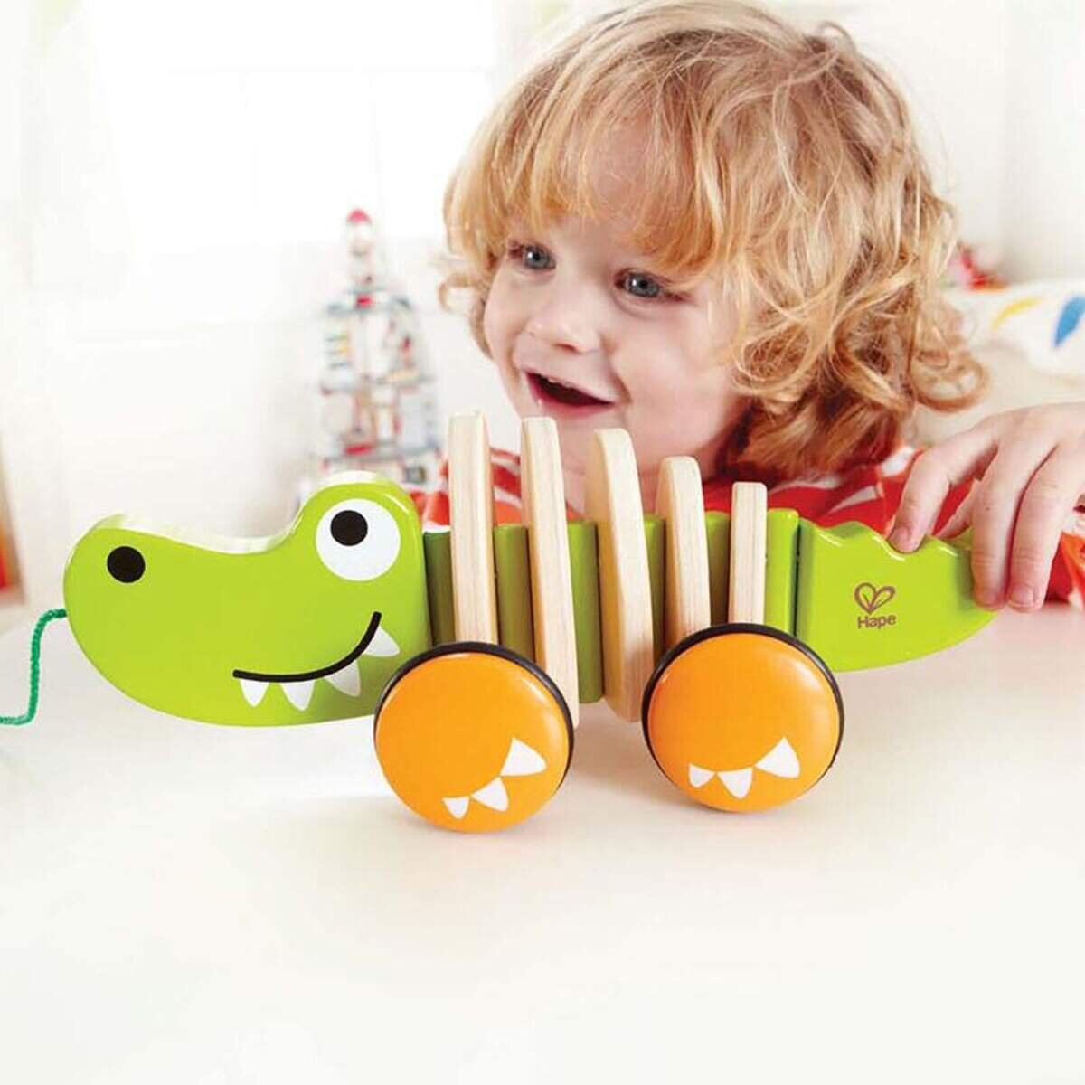 Hape Nachziehtier Krokodil