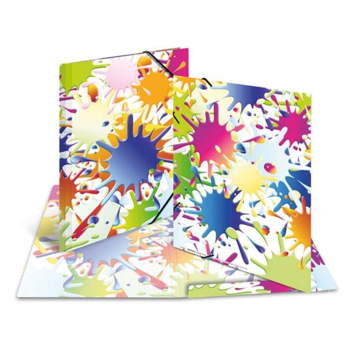 HERMA Sammelmappe Farbkleckse aus Karton DIN A3