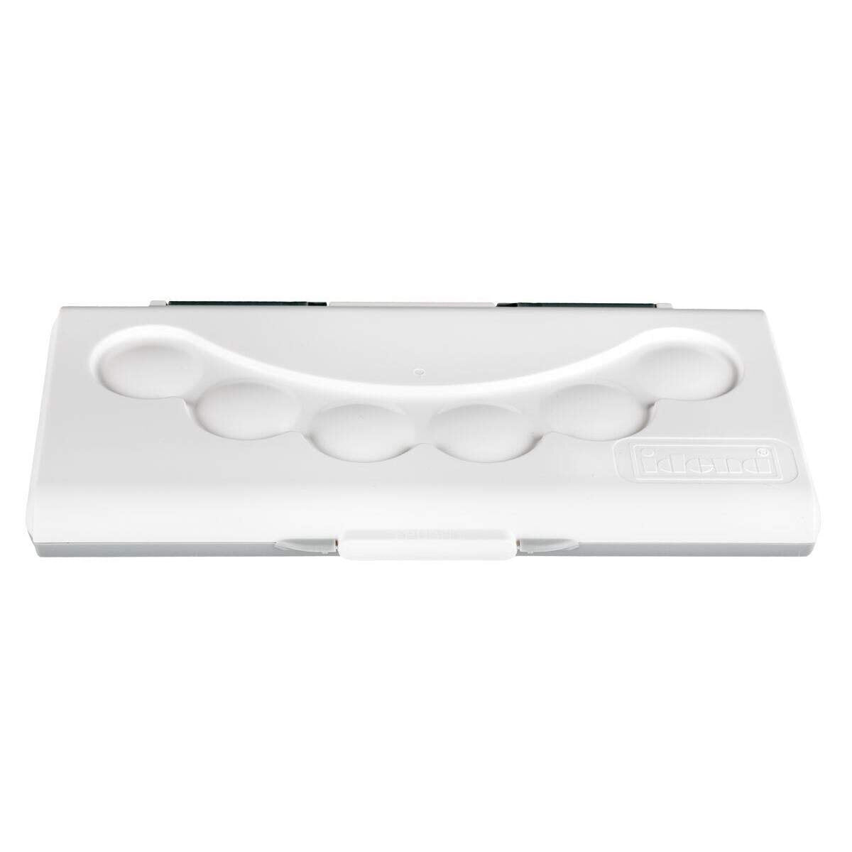 Idena 24er Deckfarbkasten, 1 Tube Deckweiß