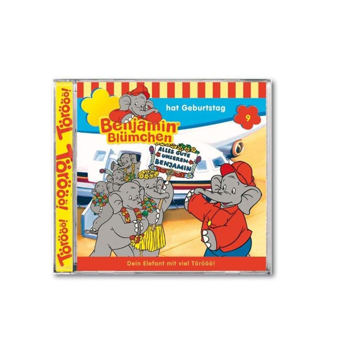 Kiddinx Hörspiel CD Benjamin Blümchen Folge 9 hat Geburtstag
