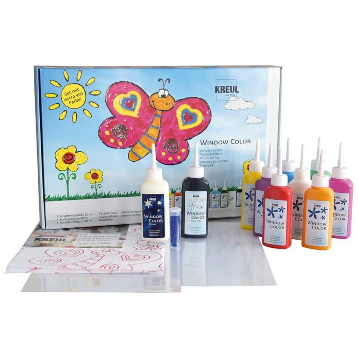 KREUL Window Color Set mit extra viel Farbe