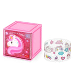 Legami Erweiterbare Schreibtischbox - Cutie Cube Einhorn