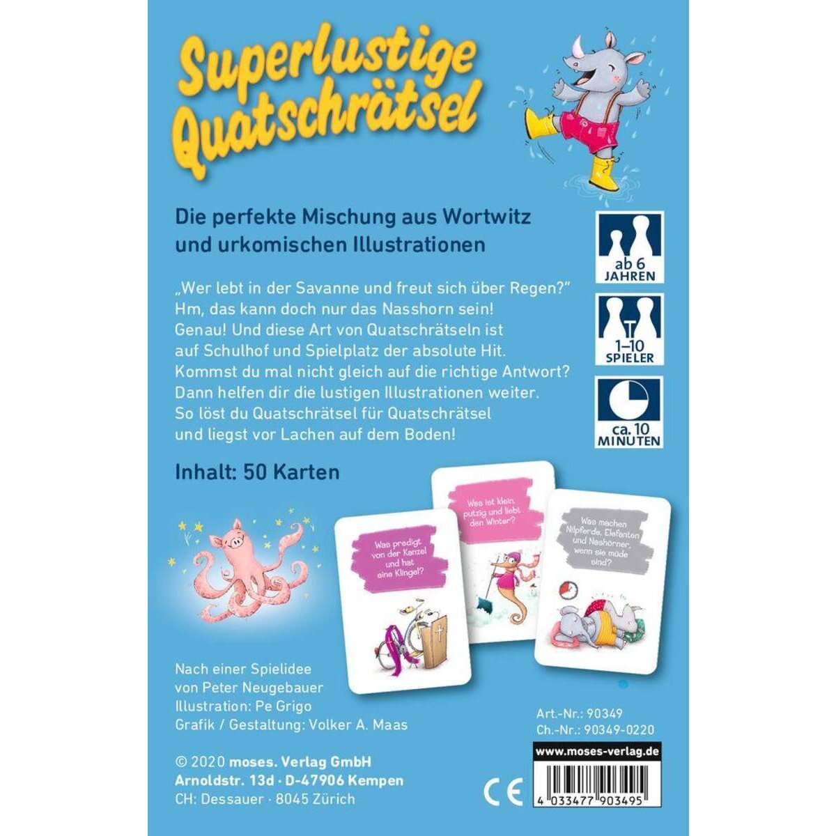 moses. Superlustige Quatschrätsel