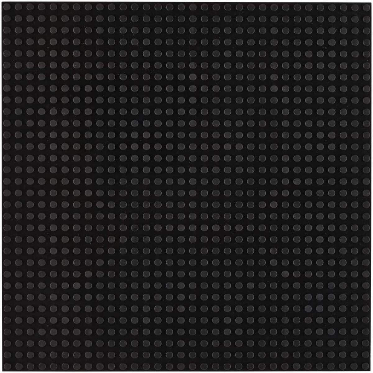 Open Bricks Bauplatten, 32x32 (25,5 x 25,5 cm), schwarz, 2 Stück