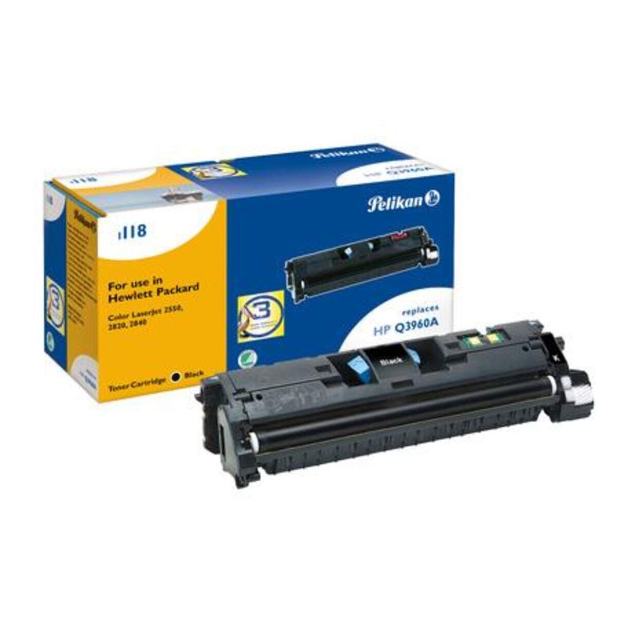 Pelikan Toner-Modul 1118 ersetzt HP Q3961A cyan 4000 Seiten