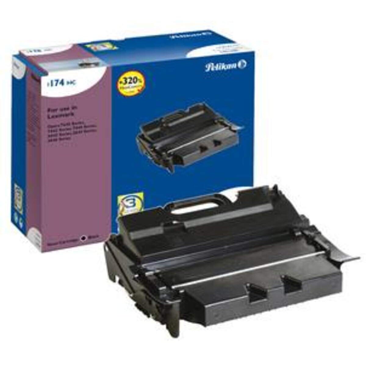 Pelikan Toner-Modul 1208 ersetzt HP Q5950A, schwarz, 11000 Seiten
