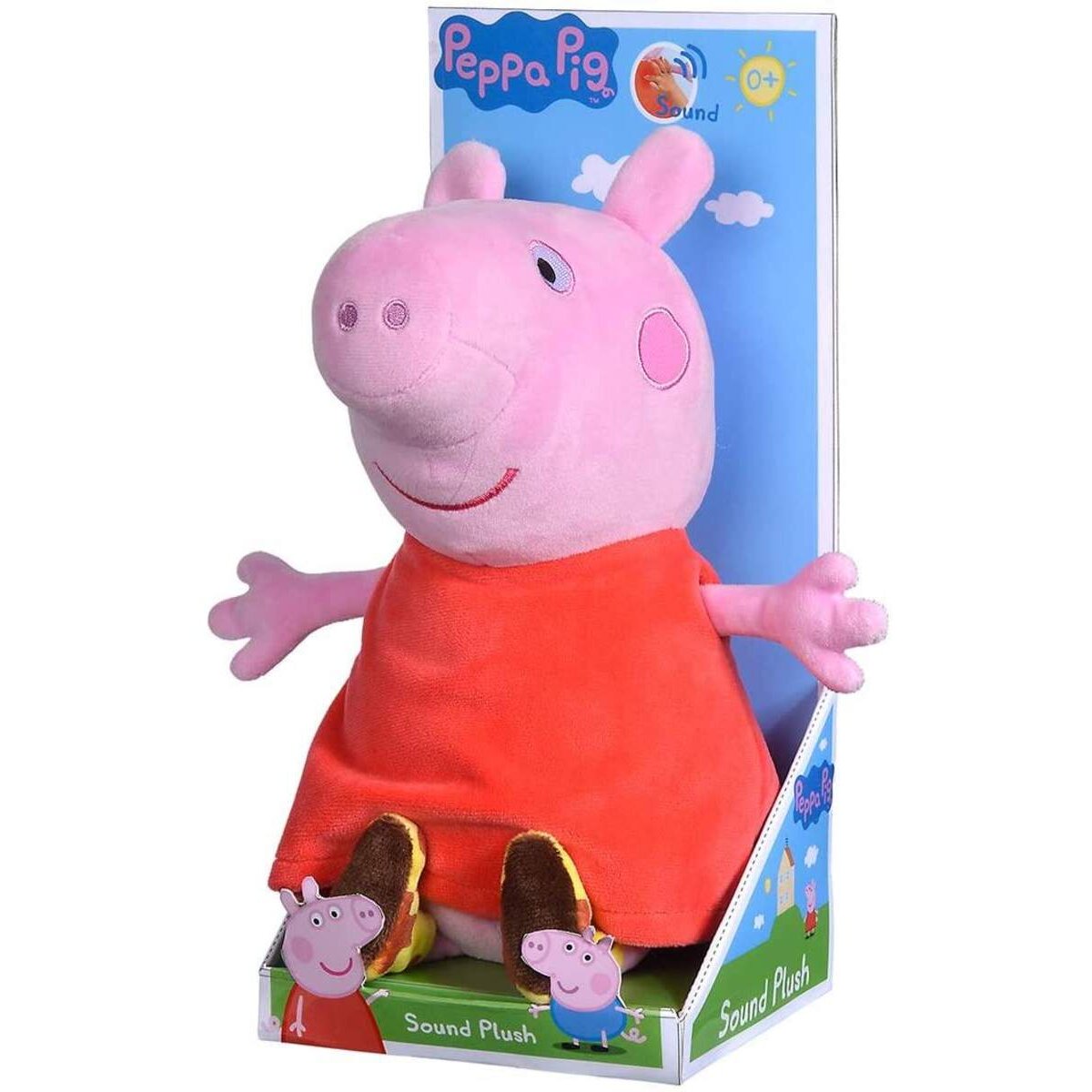 Simba Peppa Pig mit Sound, 25 cm