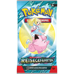 Pokemon Karmesin & Purpur - Reisegefährten Booster (Deutsch), 1 Stück, 4-fach sortiert