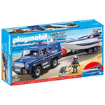 PLAYMOBIL® 5187 City Action Polizei-Truck mit Speedboot