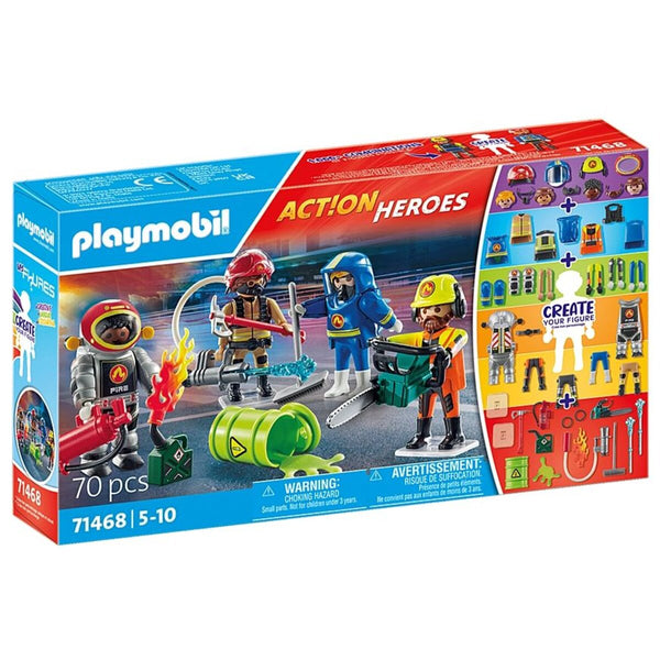 PLAYMOBIL® 71468 Act!on Heroes - My Figures: Feuerwehr
