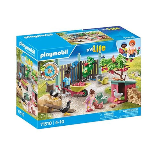 PLAYMOBIL® 71510 my Life - Kleine Hühnerfarm im Tiny House Garten