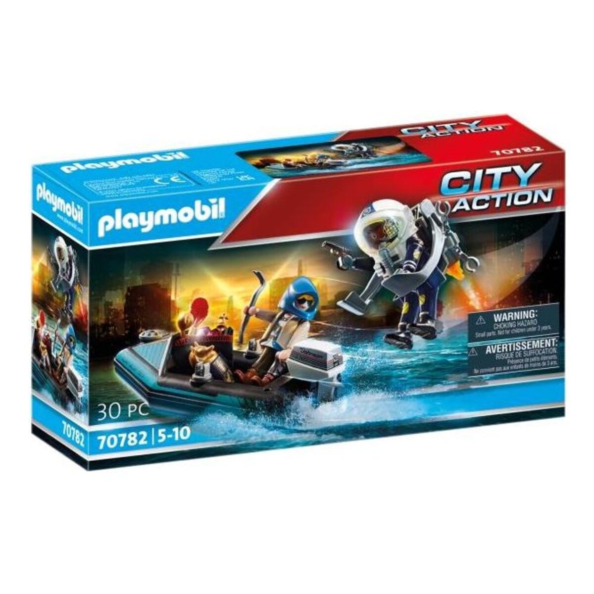 PLAYMOBIL® 70782 City Action Polizei Jetpack