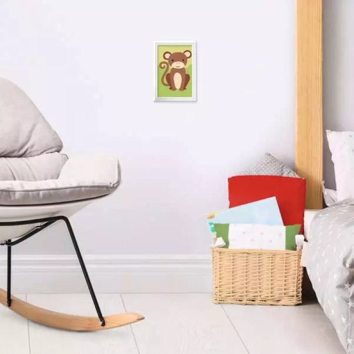 Ravensburger CreArt Kleiner Affe Malen nach Zahlen 8,5 x 12 cm