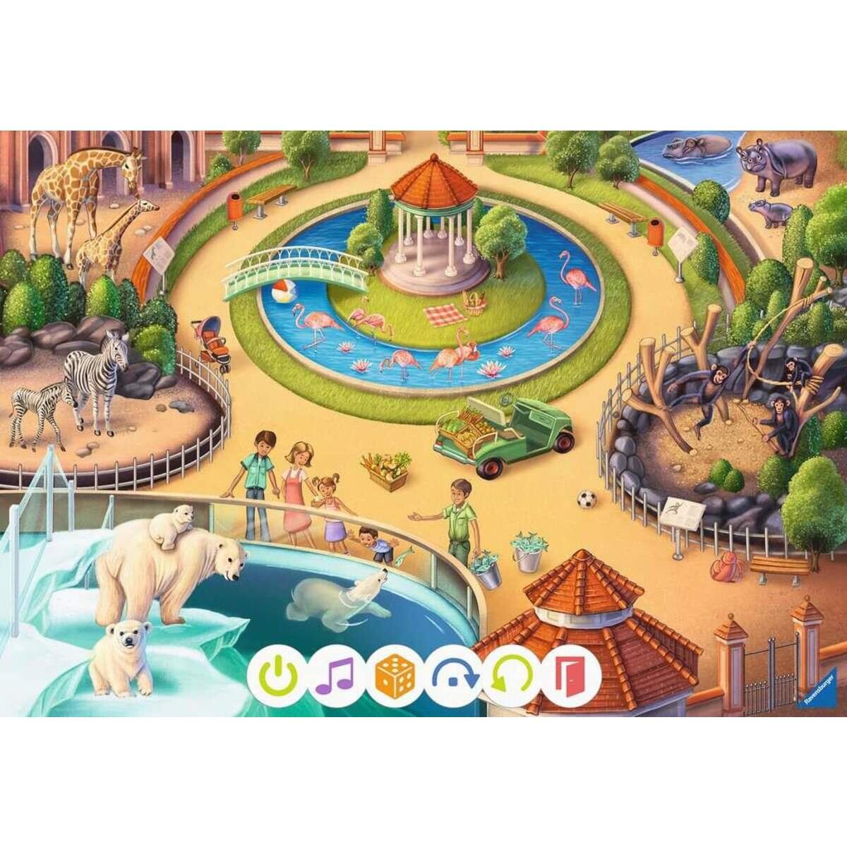 Ravensburger tiptoi® Puzzle für kleine Entdecker: Zoo