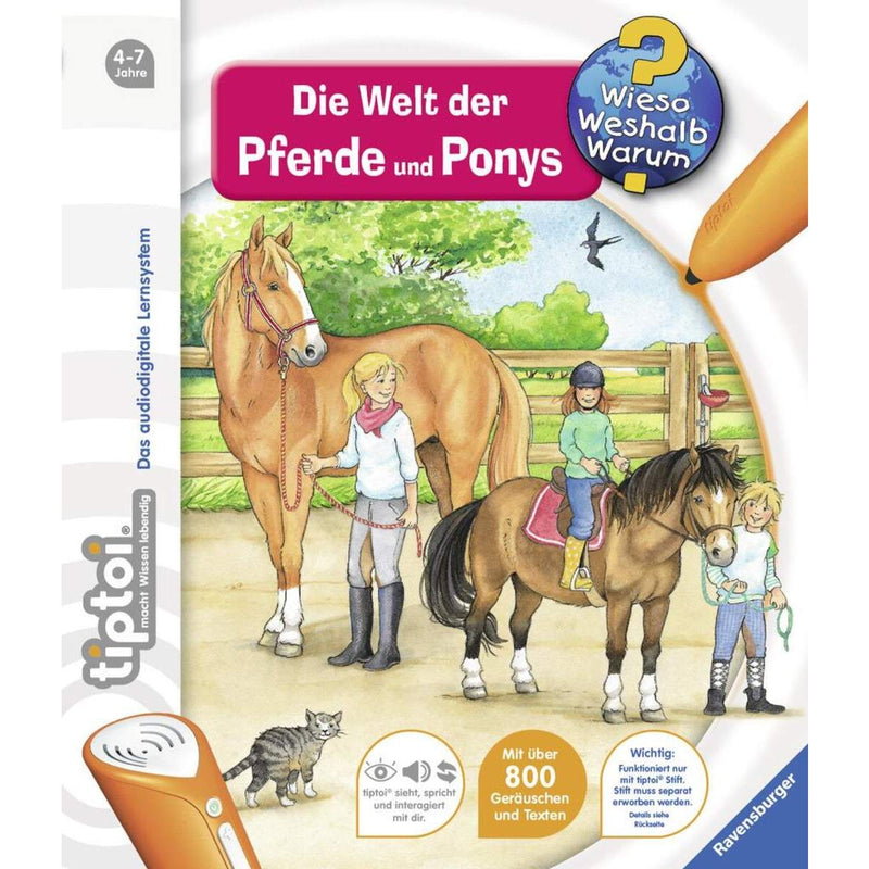 Ravensburger tiptoi Wieso? Weshalb? Warum? Die Welt der Pferde und Ponys