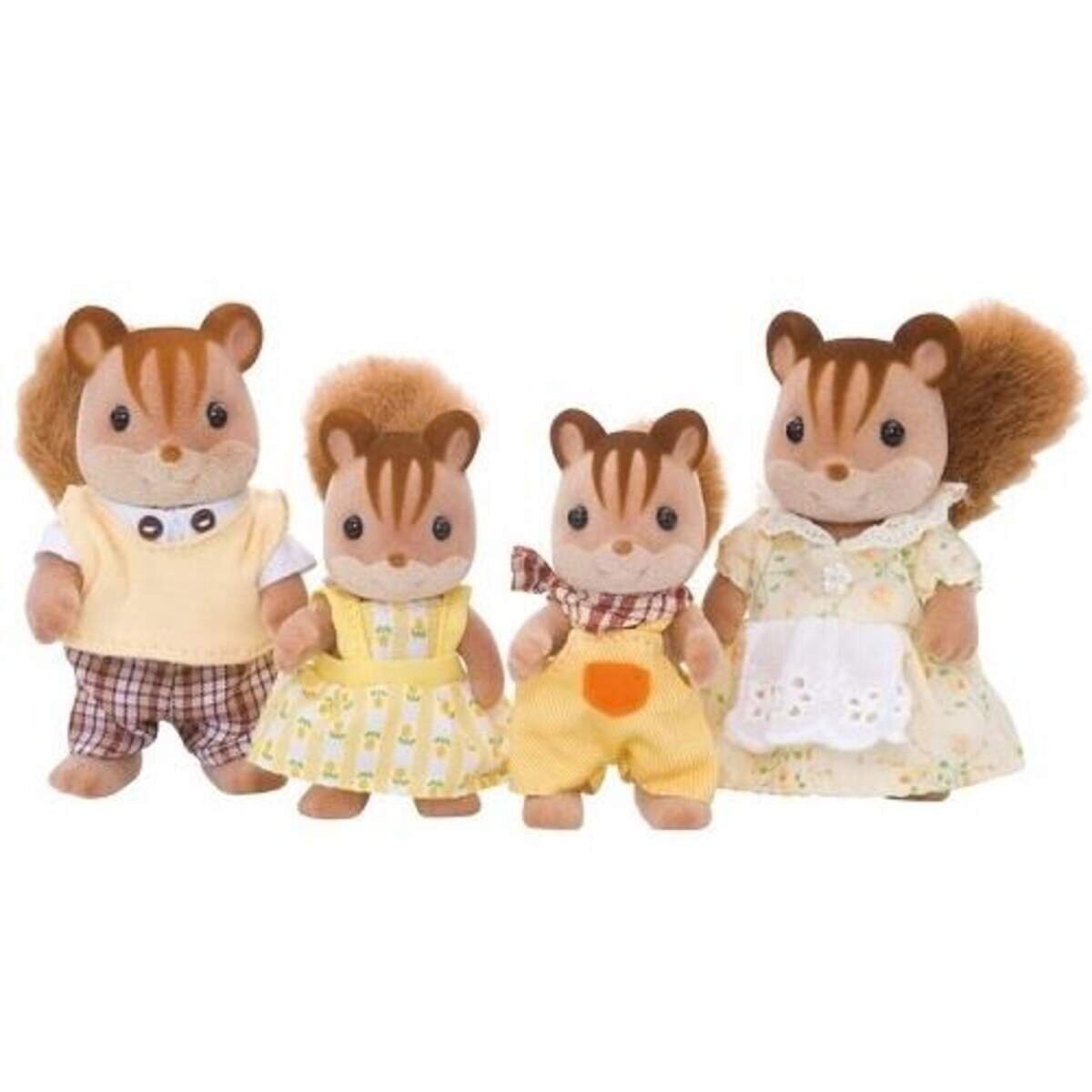 Sylvanian Families Walnuss Eichhörnchen Familie Knacks