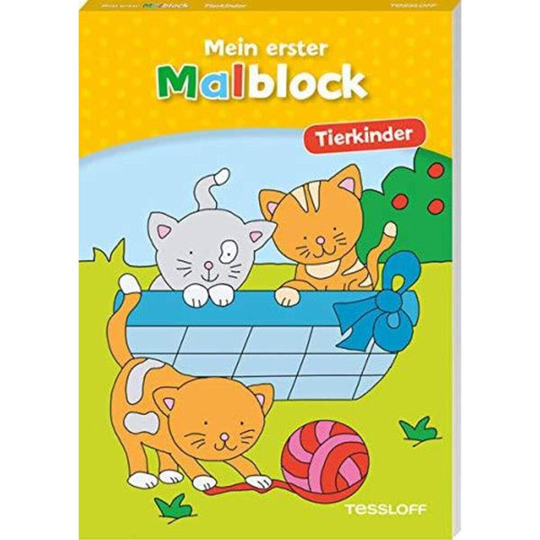 Tessloff Mein erster Malblock. Tierkinder