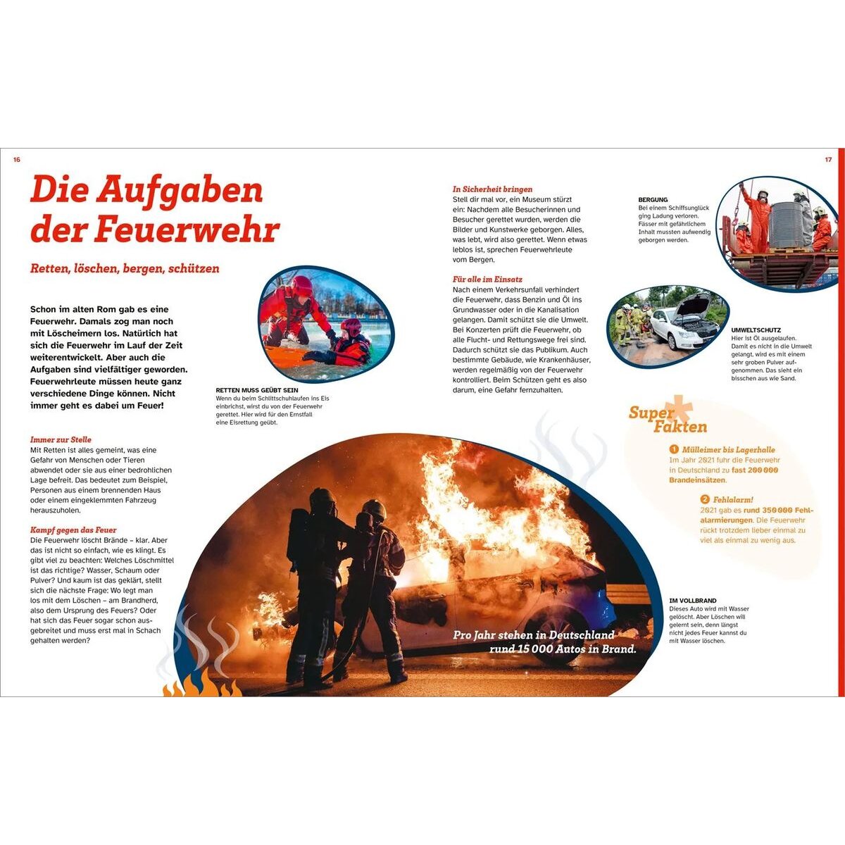 Tessloff WAS IST WAS Feuerwehr. Mit vollem Einsatz