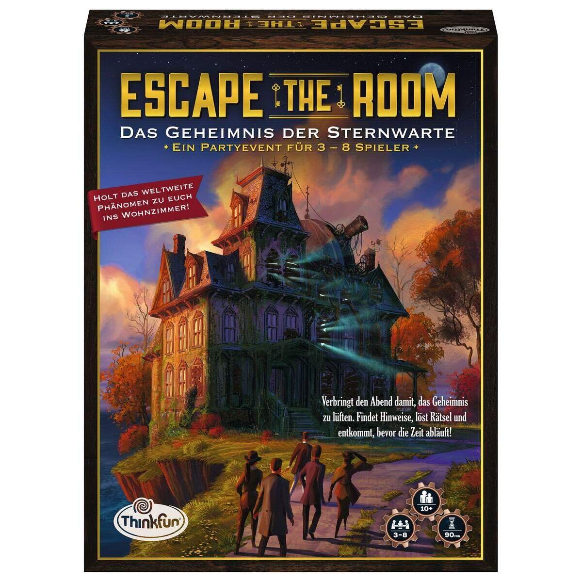 Ravensburger ThinkFun Escape the Room: Das Geheimnis der Sternwarte