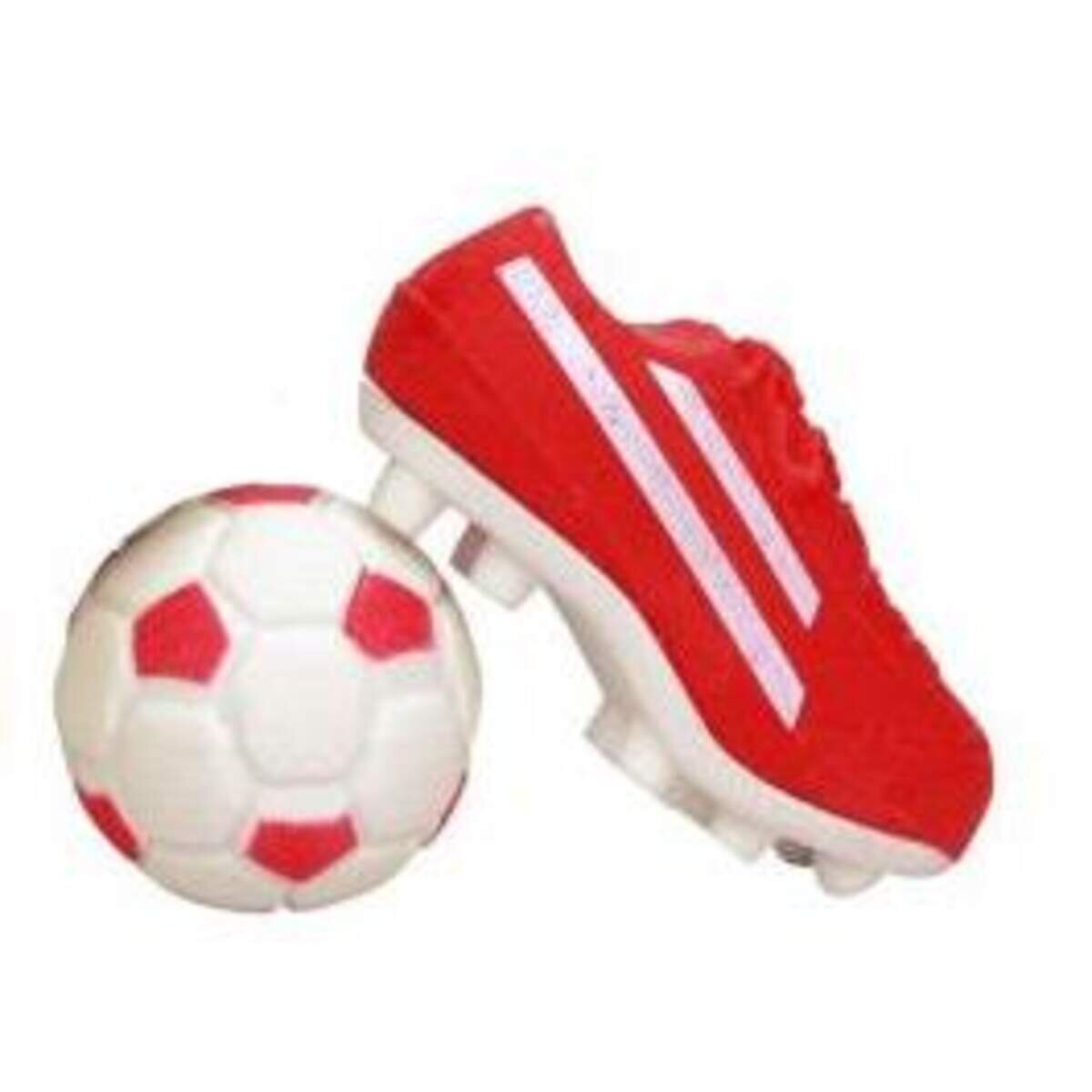 Trendhaus Radierer Fußballset, 2 Stück, sortiert