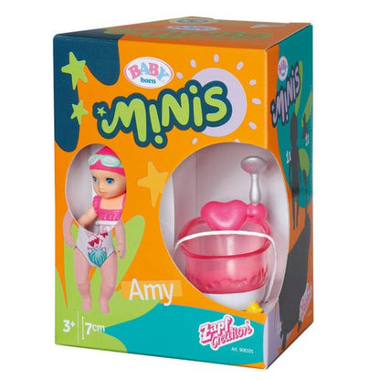 BABY born® Minis - Spielset Badewanne mit Amy
