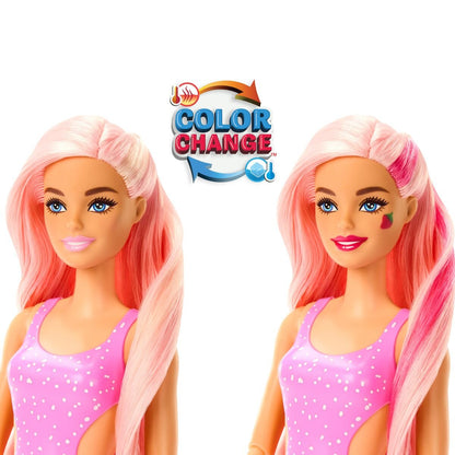 Barbie Pop! Reveal Barbie Juicy Fruits Serie - Erdbeerlimonade