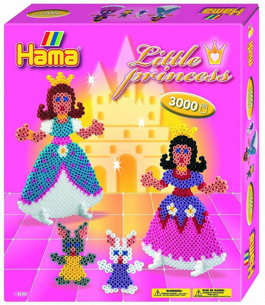 Hama Bügelperlen Geschenkpackung kleine Prinzessin, 3000 Perlen
