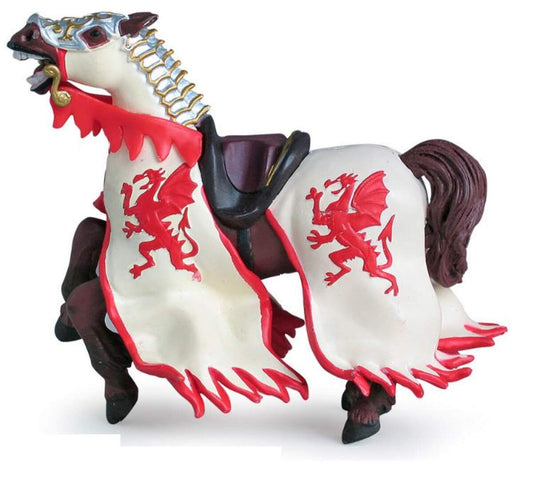 Papo 39388 Pferd des Drachenkönigs, rot