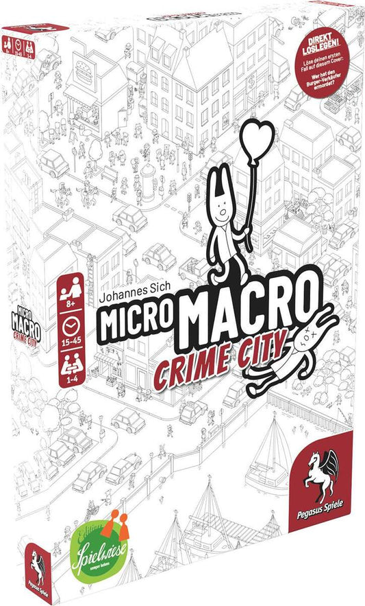 Pegasus MicroMacro Crime City (Edition Spielwiese) - Spiel des Jahres 2021