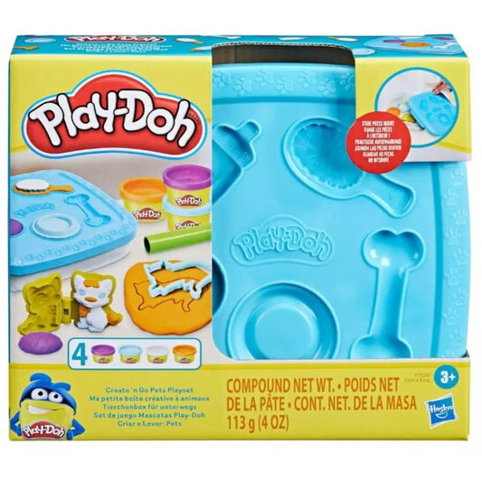 Play-Doh Knetboxen für unterwegs, 1 Stück, 2-fach sortiert