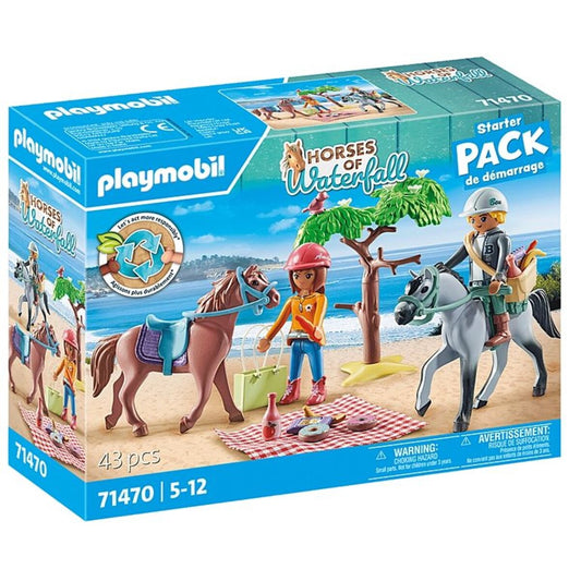 PLAYMOBIL® 71470 Horses of Waterfall - Reitausflug an den Strand mit Amelia und Ben