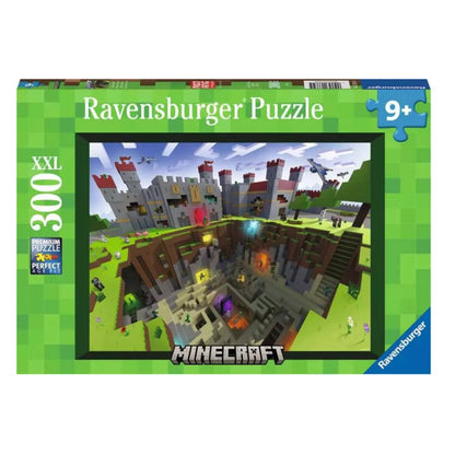 Ravensburger Kinderpuzzle Minecraft Cutaway, 300 Teile