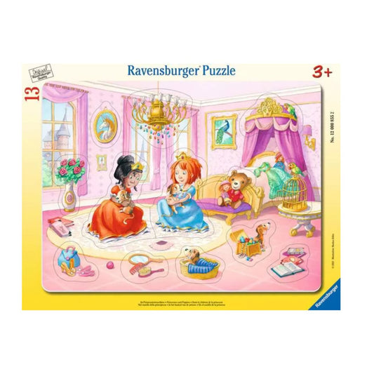 Ravensburger Kinderpuzzle Im Prinzessinnenschloss , 13 Teile