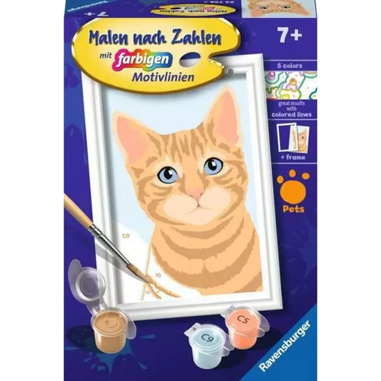 Ravensburger Malen nach Zahlen - Niedliche Katze