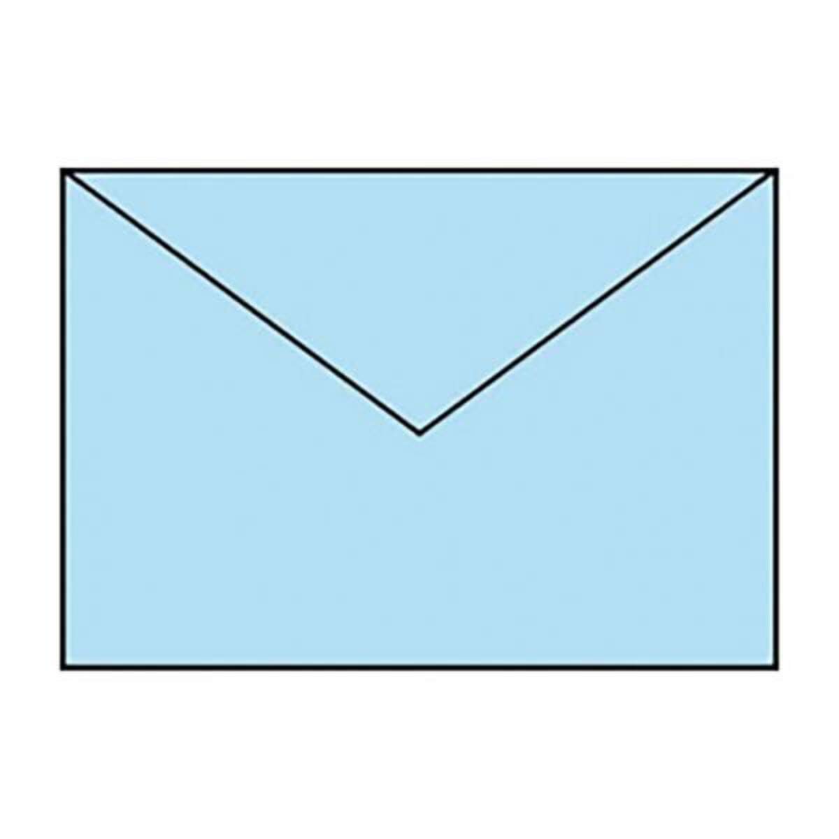 Rössler Coloretti Briefumschläge C5 himmelblau, 5er Pack