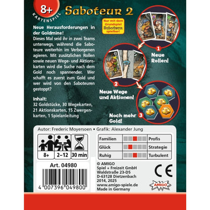 AMIGO Saboteur 2 Kartenspiel